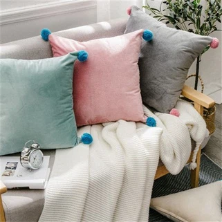 روکش کوسن مخملی تزئینی